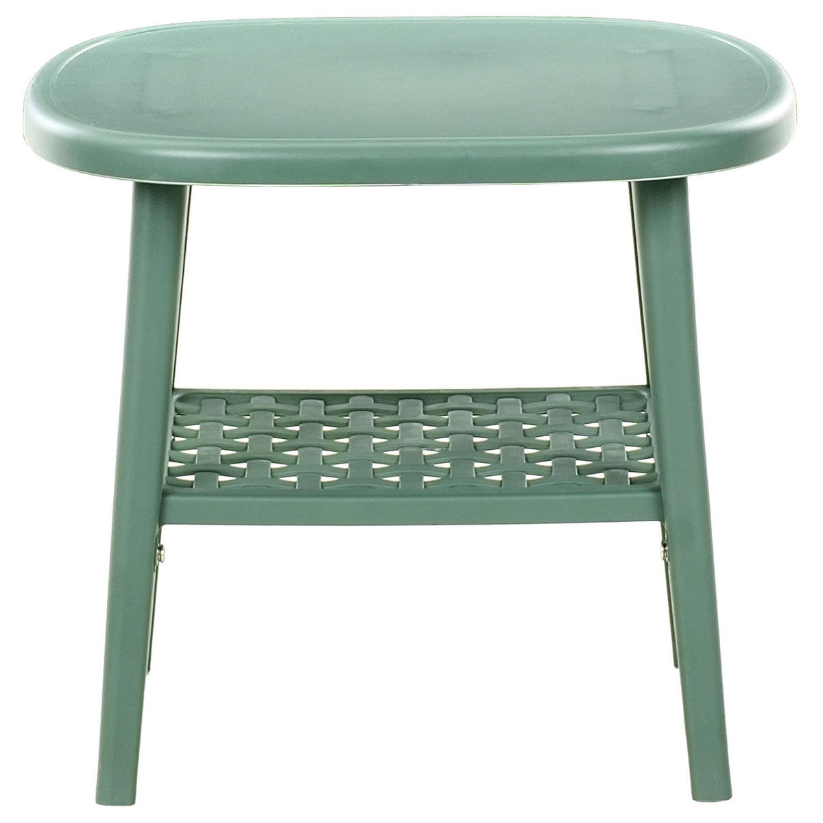 BISTRO-SET Grün Sicelle - Grün, Kunststoff - Beliani