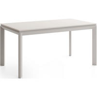 ESSTISCH Elan rechteckig ausziehbar verlängerbar mit Schwarzen Metallbeinen, Kaschmir 180-270/90/76 cm - Kaschmir/Beige, Holzwerkstoff/Metall (90/270/76cm) - WFL GROUP