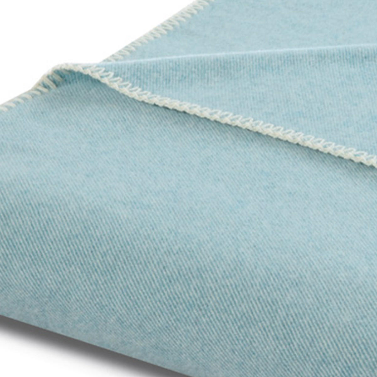 WOHNDECKE Green Line - Blau, Textil (150/200cm) - Biederlack