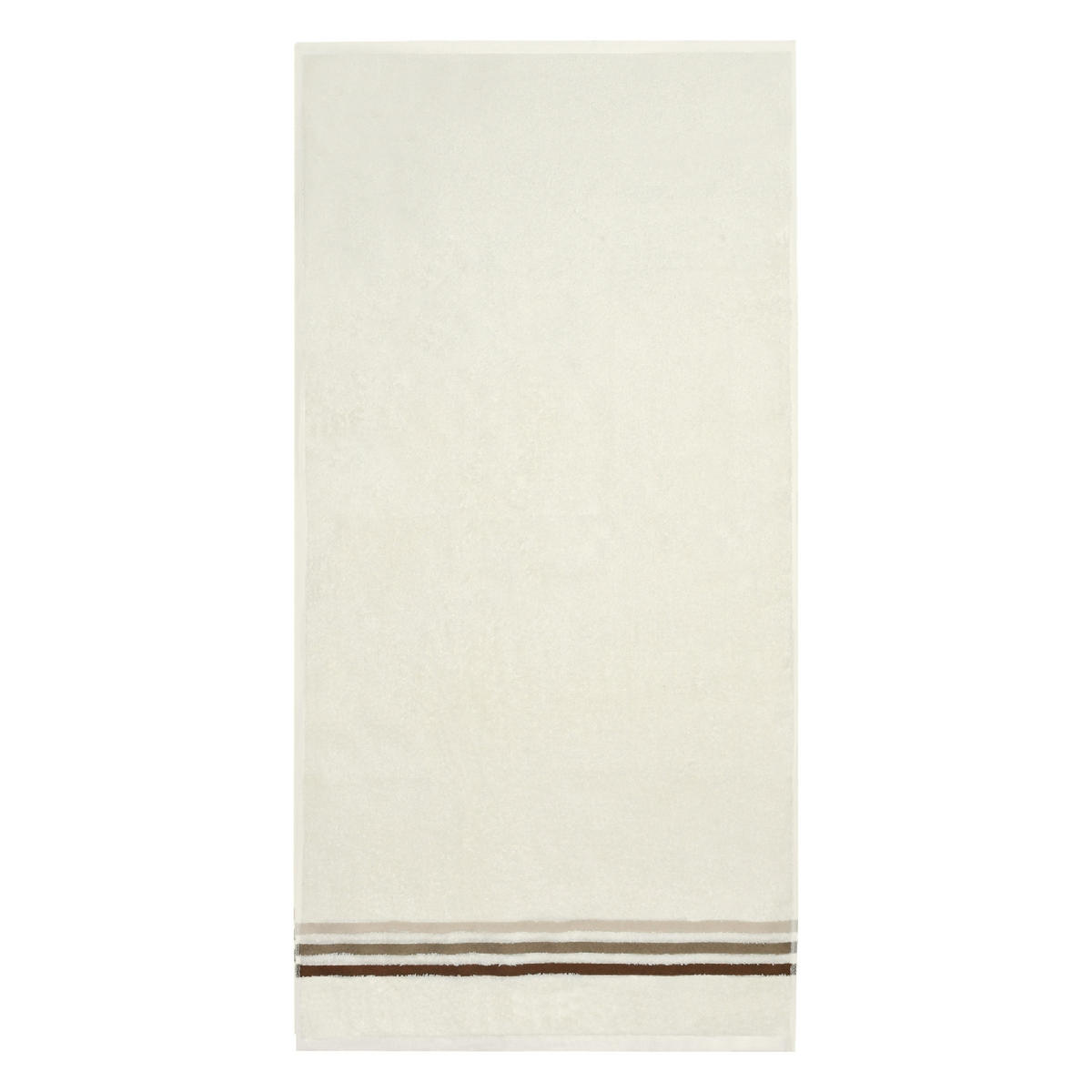 HANDTUCHSET Skyline Color - 4-teilig - 50 x 100 cm - Creme - Creme, Textil (50/100cm) - SCHIESSER