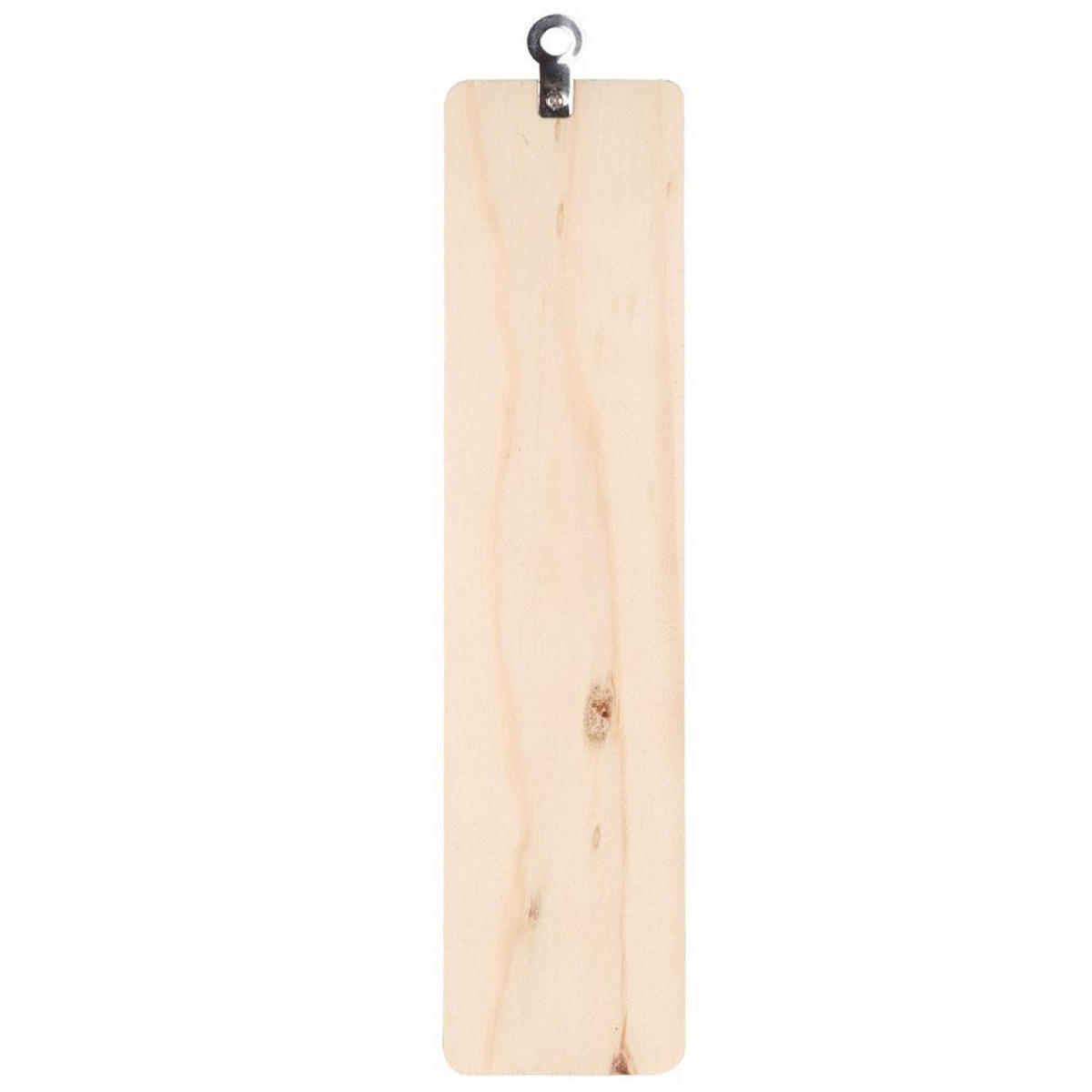 UNIVERSAL-THERMOMETER, MDF, natur, 22 cm - Naturfarben, Holz - ProGarden