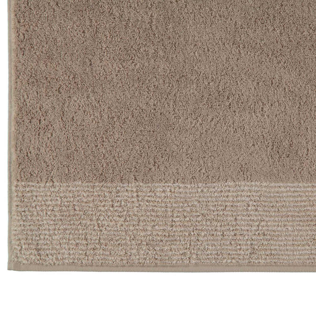HANDTUCH Unisex Luxury Home Two-Tone Beige 3er Pack Baumwolle - Beige, Naturmaterialien (100/170cm) - Cawoe