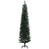 WEIHNACHTSBÄUME Grün 53.0/53.0/190.0cm - Grün, Kunststoff (190cm)
