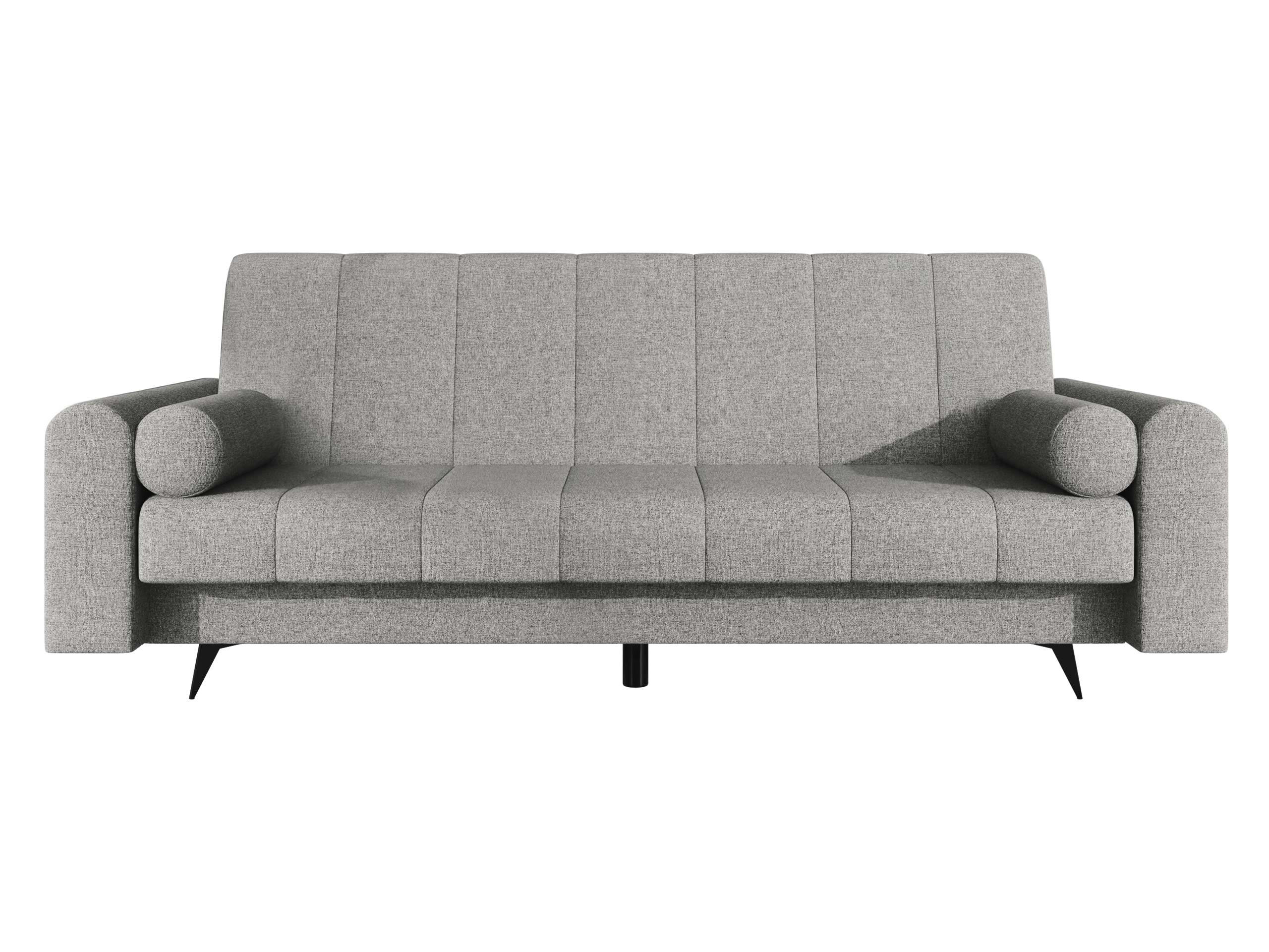 SCHLAFSOFA Zuri - Hellgrau/Schwarz, Holz/Textil (240/93/91cm) - MIRJAN24