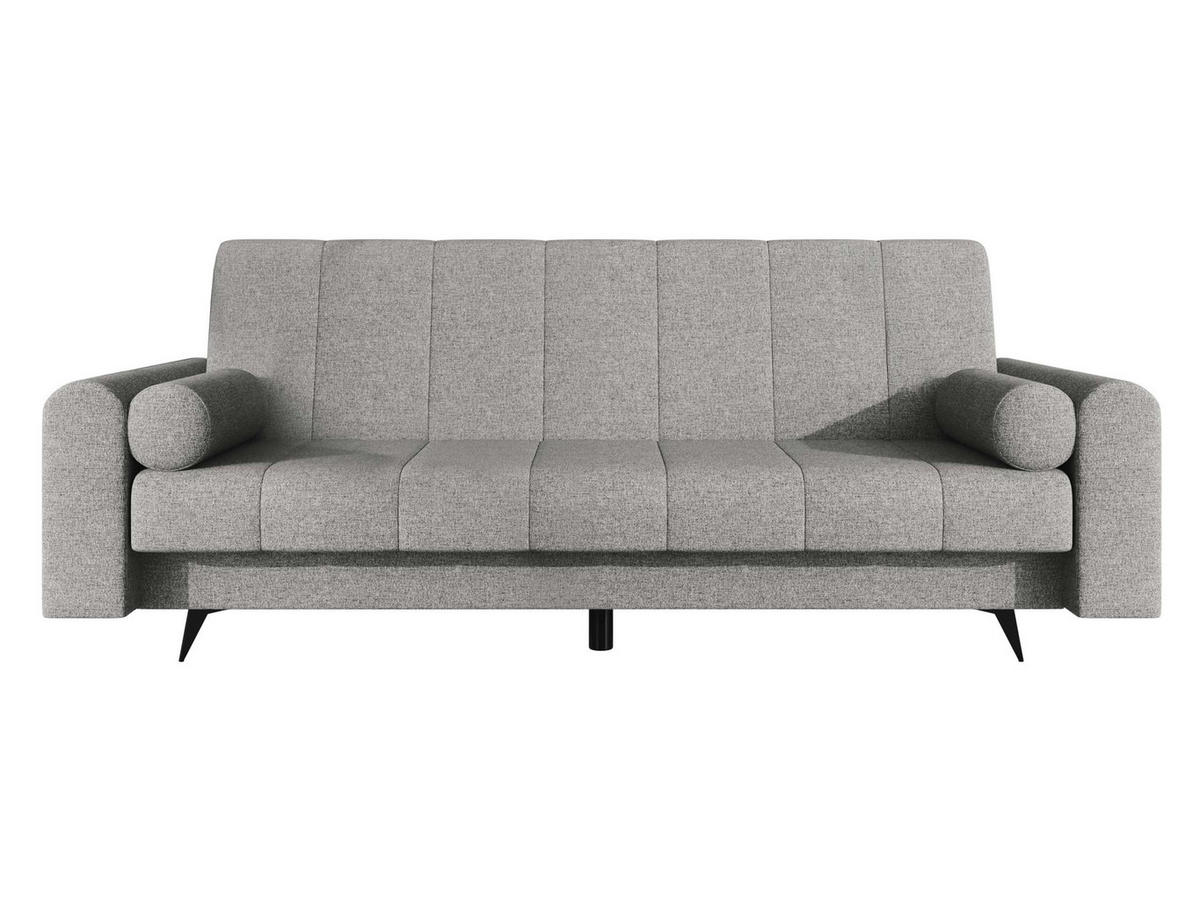 SCHLAFSOFA Zuri - Hellgrau/Schwarz, Holz/Textil (240/93/91cm) - MIRJAN24