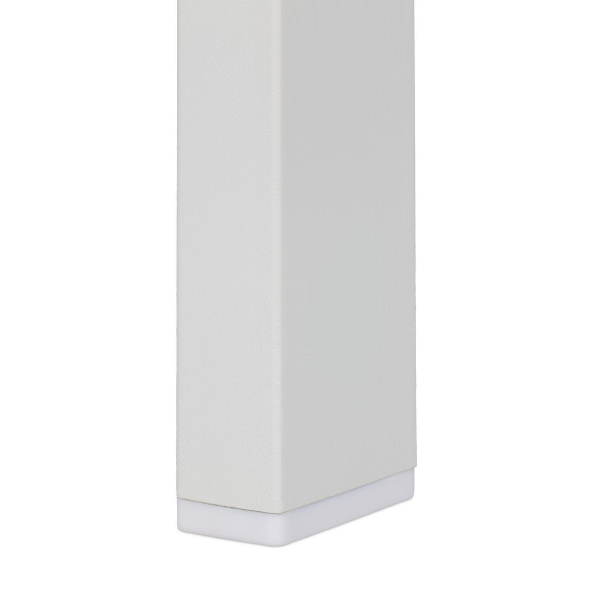 BALKON-BEISTELLTISCH - Weiß, Kunststoff/Metall (48/52/39cm) - Relaxdays