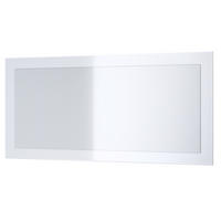 SPIEGEL Lima Weiß Hochglanz - Weiß Hochglanz, Holzwerkstoff (89/45/2cm) - Vladon