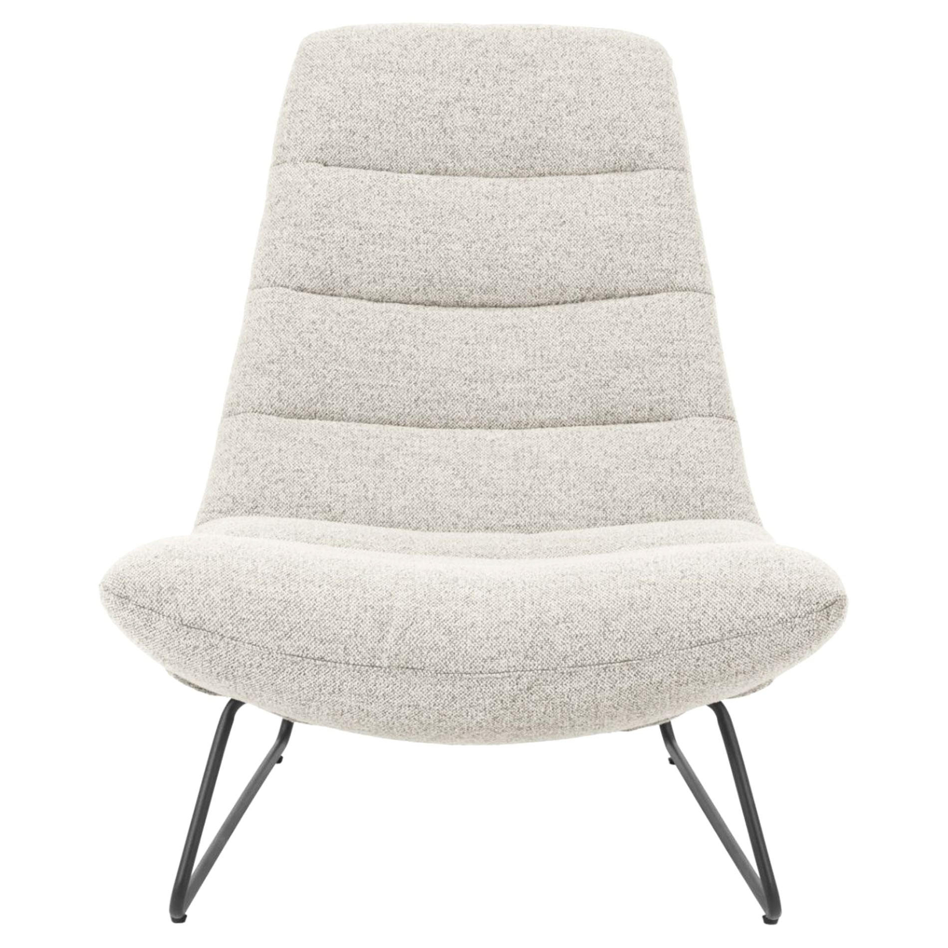 SESSEL Forgents Creme - Creme, Textil/Metall (82.5/97/93cm) - Selsey