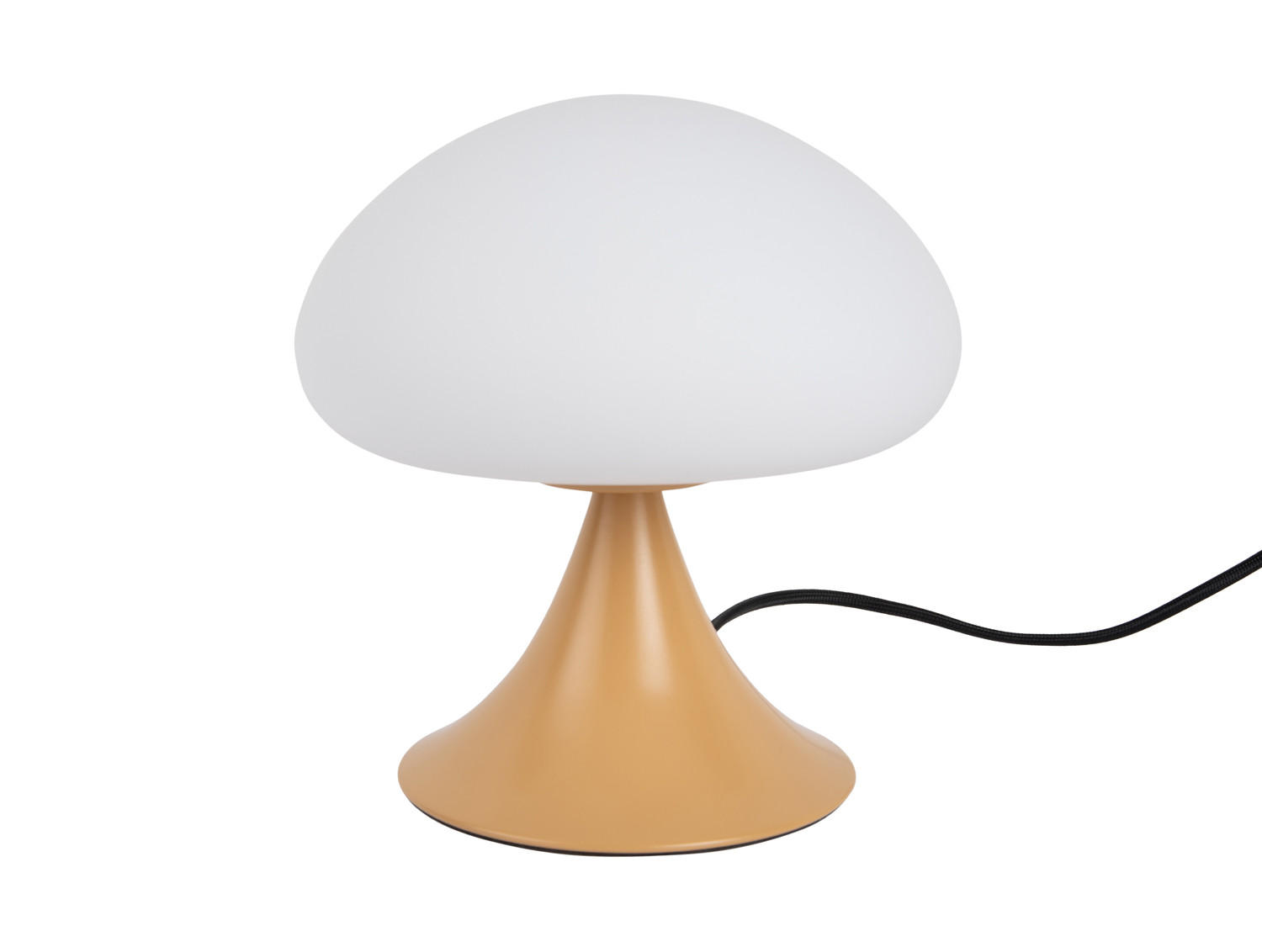 TISCHLAMPE Hongo - Gelb - 21 cm - Gelb, Glas (20/20/21cm) - Leitmotiv