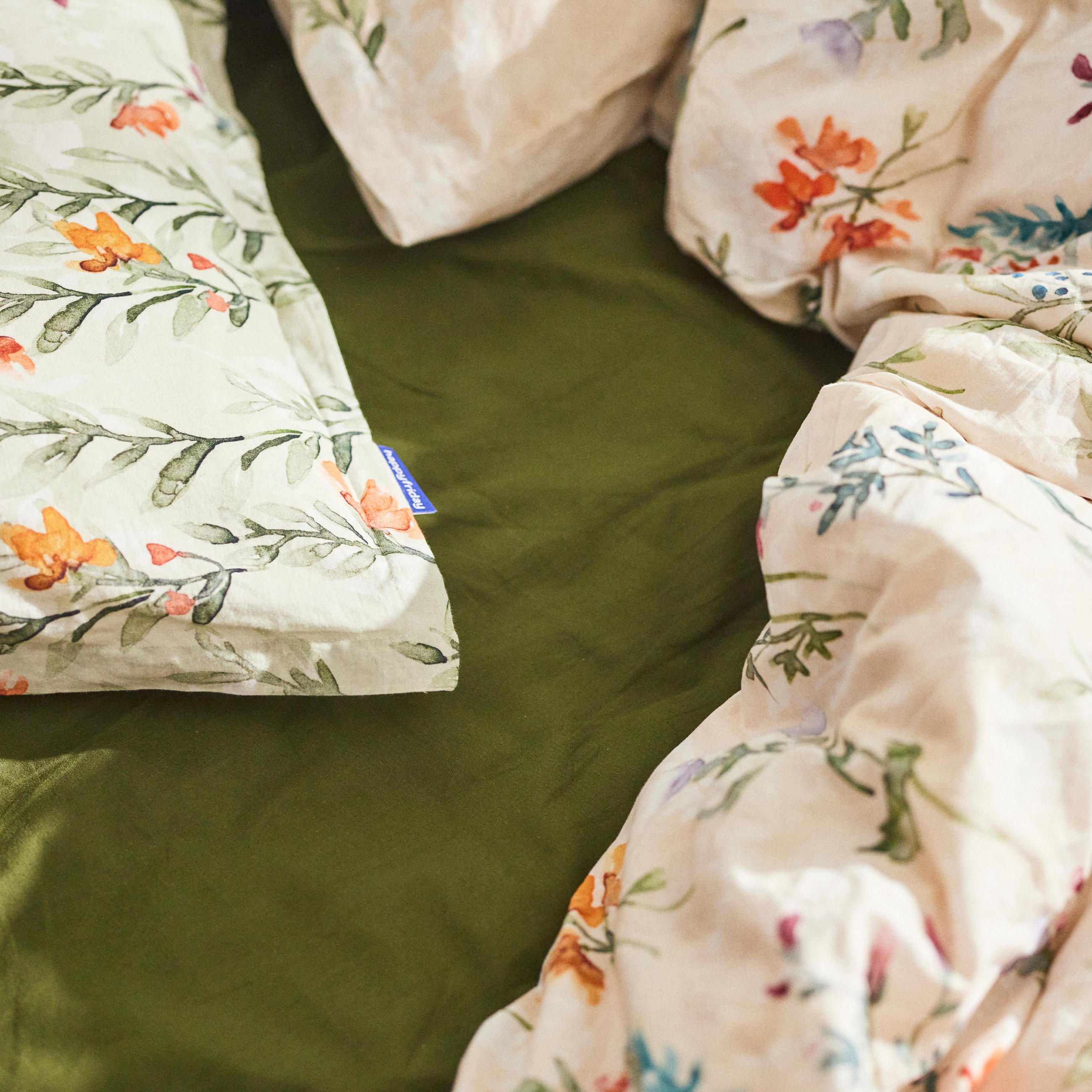 BETTBEZUG vernazza 180x220 cm (komfortgrösse) mehrfarbig - Multicolor, Textil (180/220cm) - Happy Friday