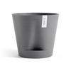 BLUMENTOPF Venice 40,2/35,7 cm Grau - Grau, Kunststoff (40.2/35.7cm) - Ecopots
