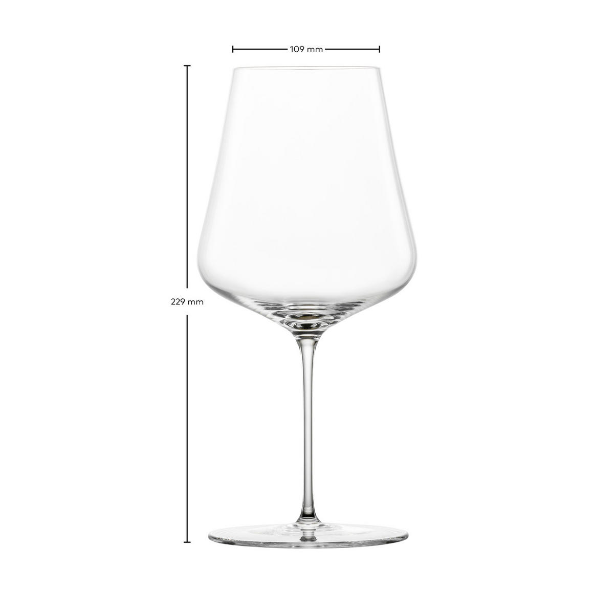BURGUNDER ROTWEINGLÄSER Duo transparent 739 ml 6er Set - Transparent, Glas (0.739L) - Zwiesel Glas