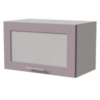 KLAPPHÄNGESCHRANK Bari W4BS/60 WKF Weiß / RAL 4009 pastellviolett 60 / 32,5 / 36cm Blum Aventos - Violett/Weiß, Holz/Holzwerkstoff (60/36/32.5cm) - Feldmann-Wohnen