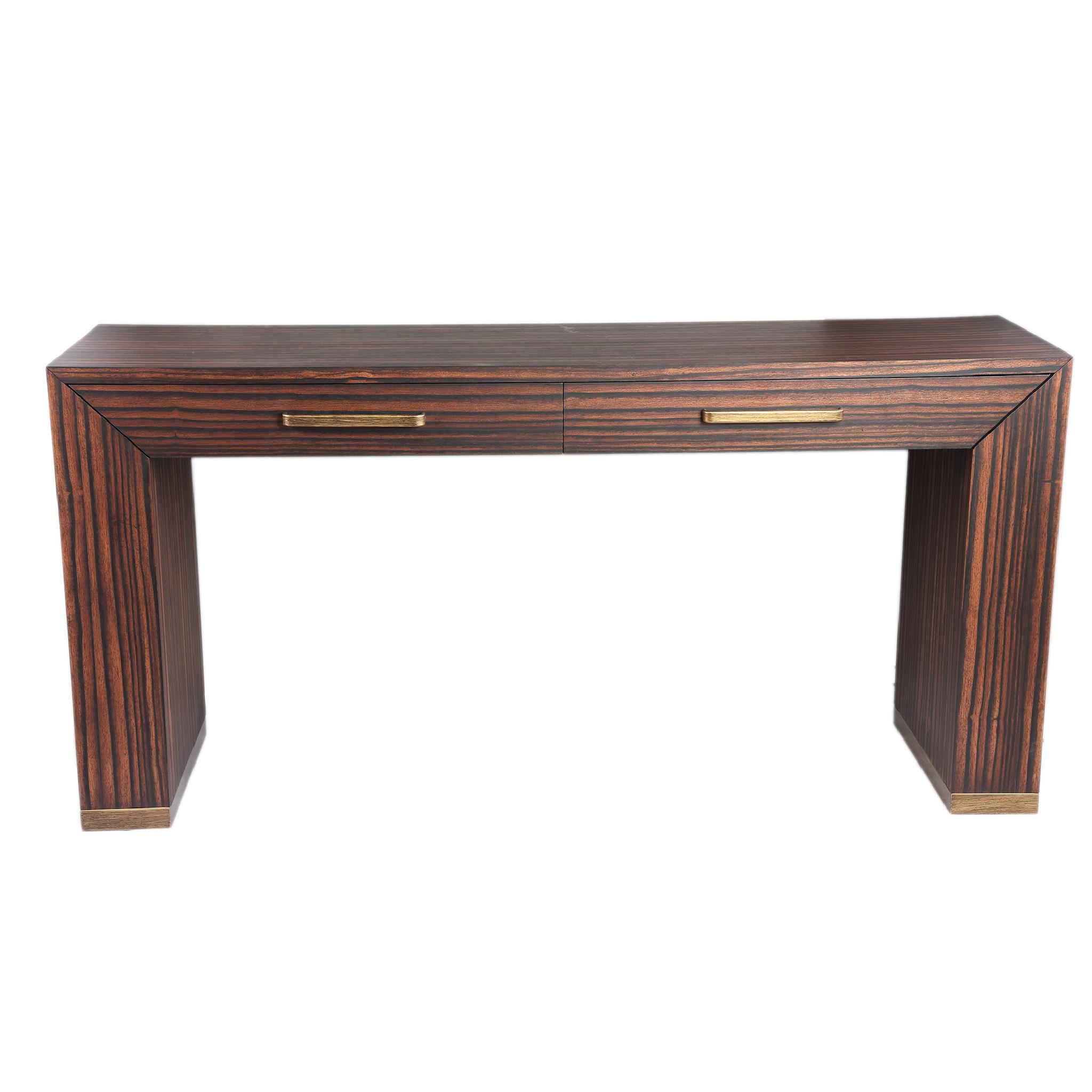 BEISTELLTISCH Tiess Braun 165/45/81cm - Braun, Metall (165/45/81cm) - PTMD Collection