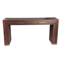 BEISTELLTISCH Tiess Braun 165/45/81cm - Braun, Metall (165/45/81cm) - PTMD Collection