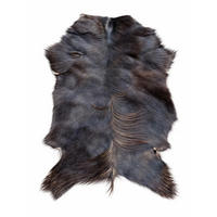 ZIEGENFELL Naturfell weich geruchsneutral Schnäppchen Braun ca. 80 cm - Dunkelbraun/Braun, Fell (48/80cm) - Provellus