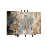 GEMÄLDE Glanz und Eleganz II Schattenfugenrahmen Beige 140x100 cm - Beige, Holz (140/100cm) - YS-art gallery