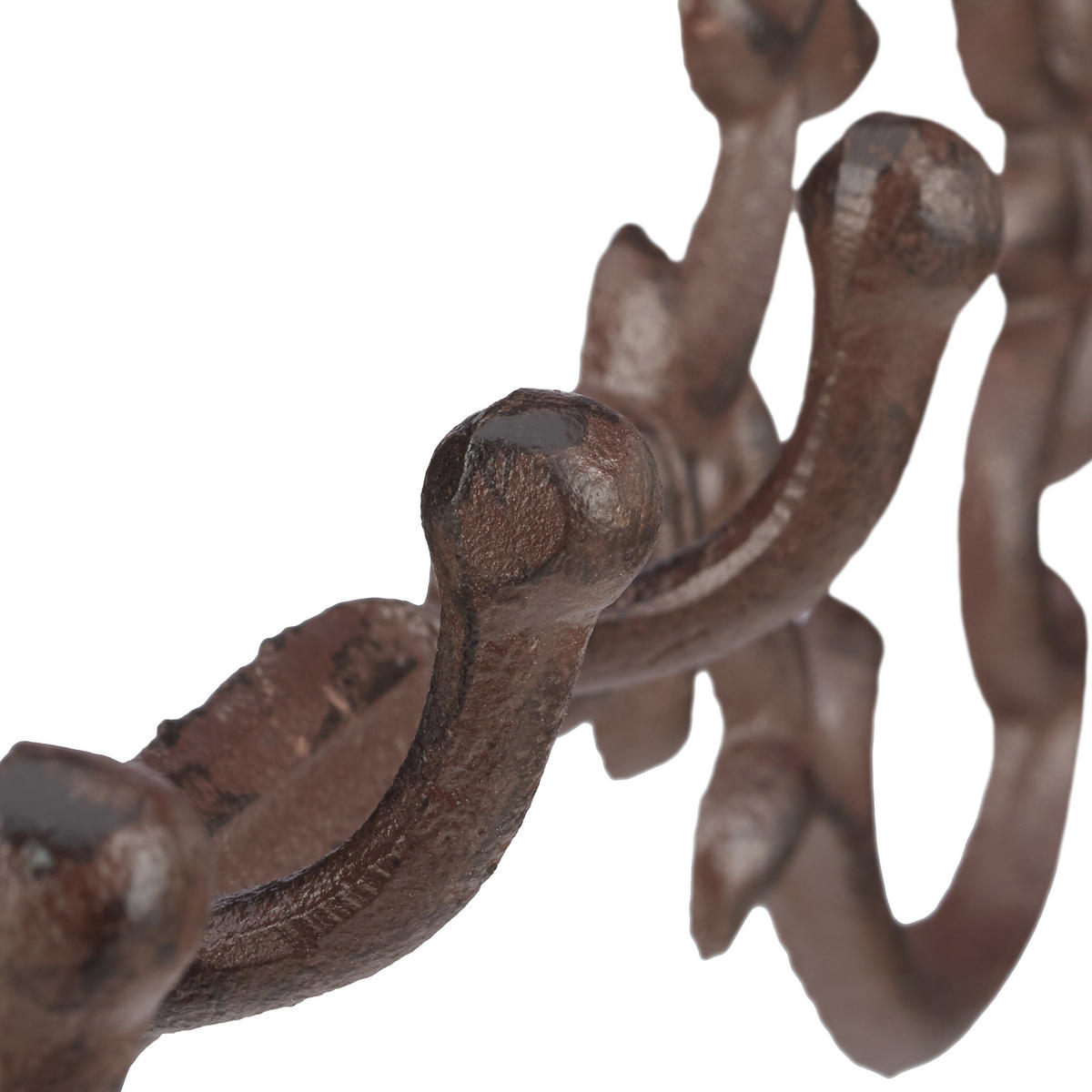 KLÍČOVÁ deska - hnědá, kov (33/12.5/4.5cm) - Relaxdays