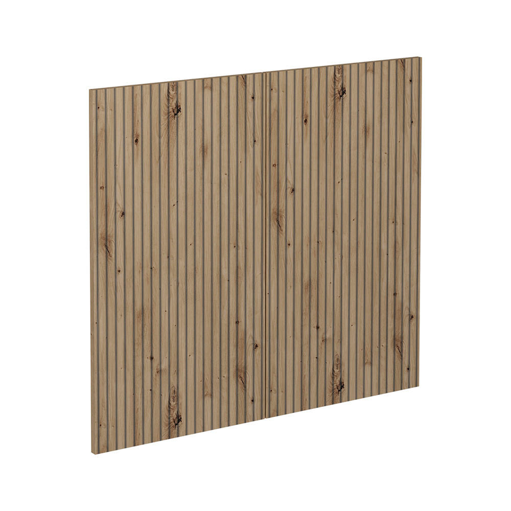 Vicco KUCHYŇSKÁ DVÍŘKA R-Line Řemeslný dub 79.2 x 71.3 cm nábytková čela pro skříňku pod dřez