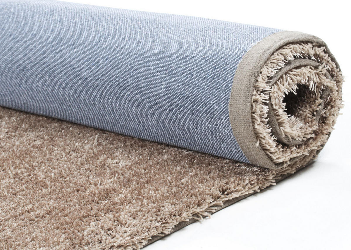 HOCHFLORTEPPICH Alessia 120x180 cm - Cappuccino, Textil (120/180cm) - Gino Falcone
