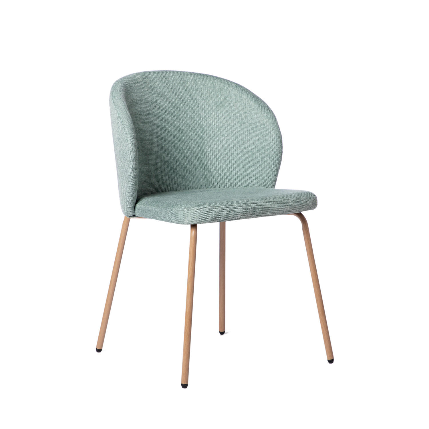 ESSZIMMERSTUHL Norah Grün 49 cm x 80 cm - Grün, Textil (49/80/56cm)