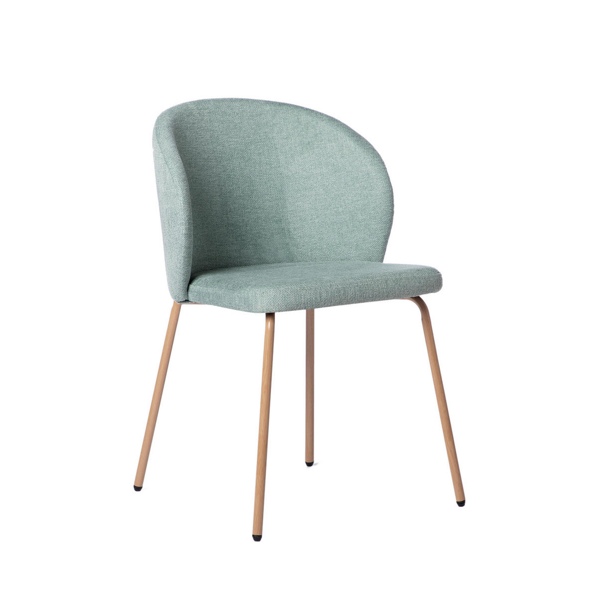 ESSZIMMERSTUHL Norah Grün 49 cm x 80 cm - Grün, Textil (49/80/56cm)