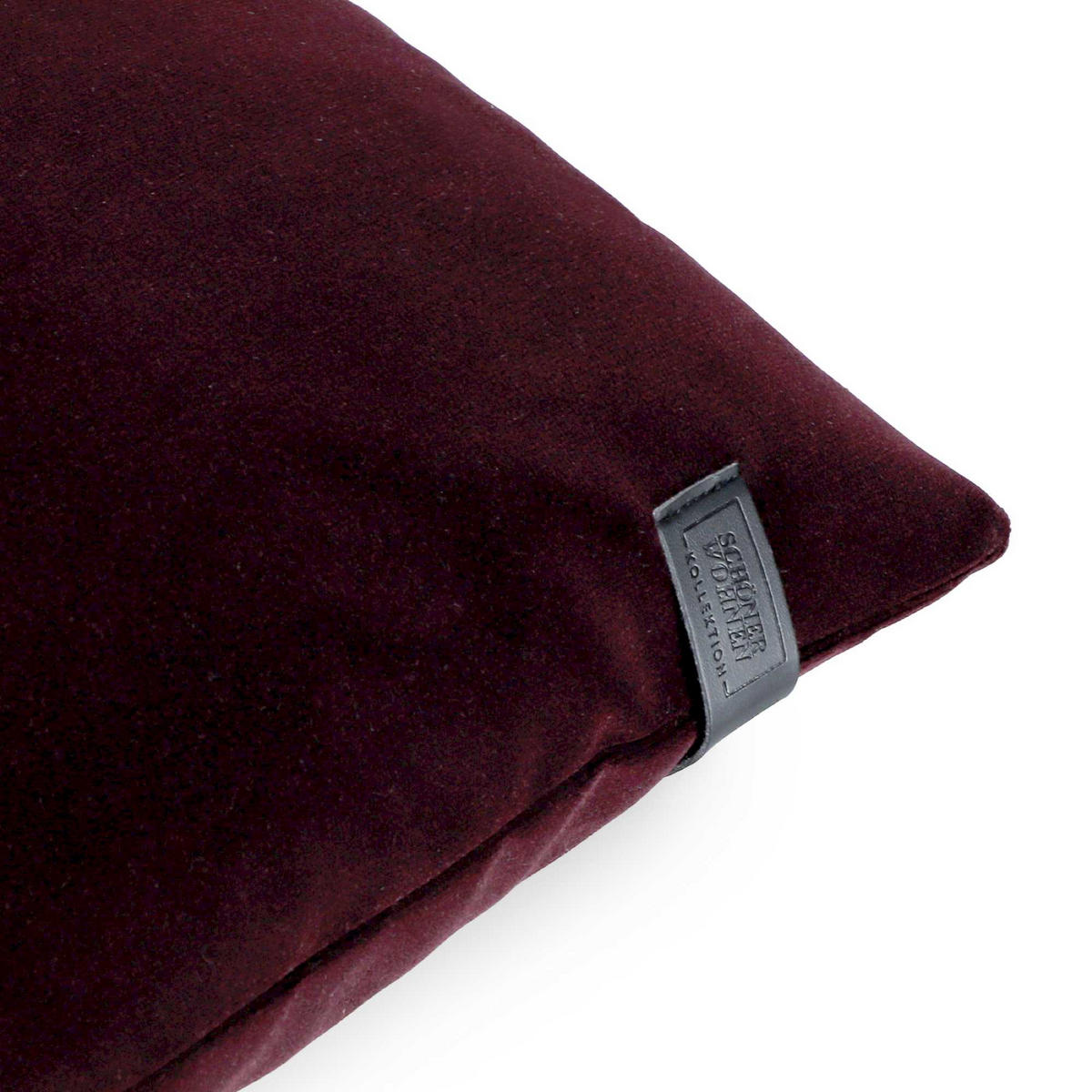 KISSENHÜLLE SOUL - Rot, Textil (45/45cm) - Schöner Wohnen
