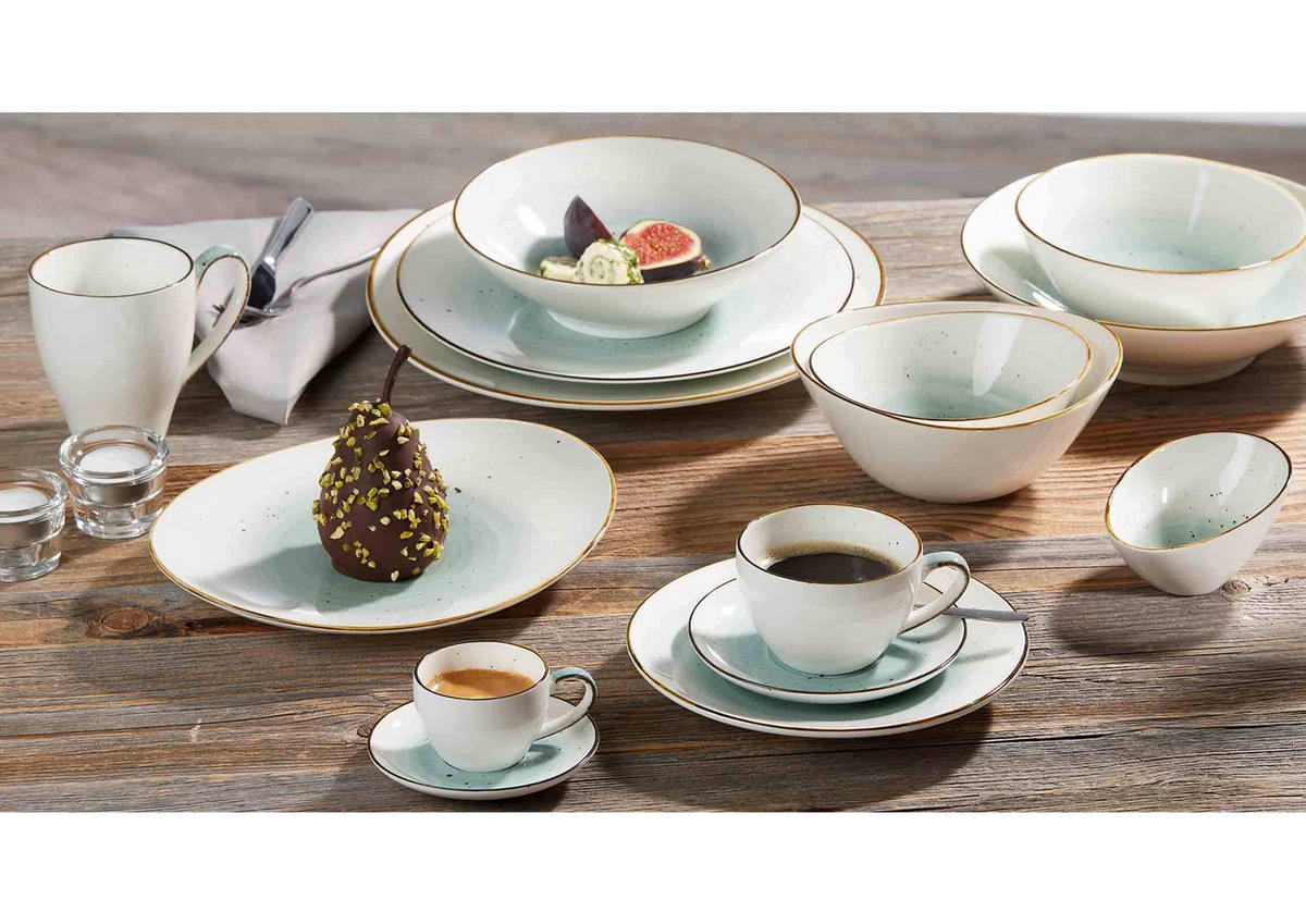 BEILAGENSCHALEN Cosmo blau 15,5 x 13,5 cm 6er Set - Blau, Keramik (15.5/13.5/6cm) - Ritzenhoff Breker