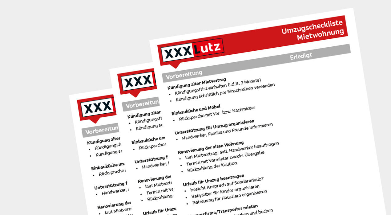 Umzugscheckliste