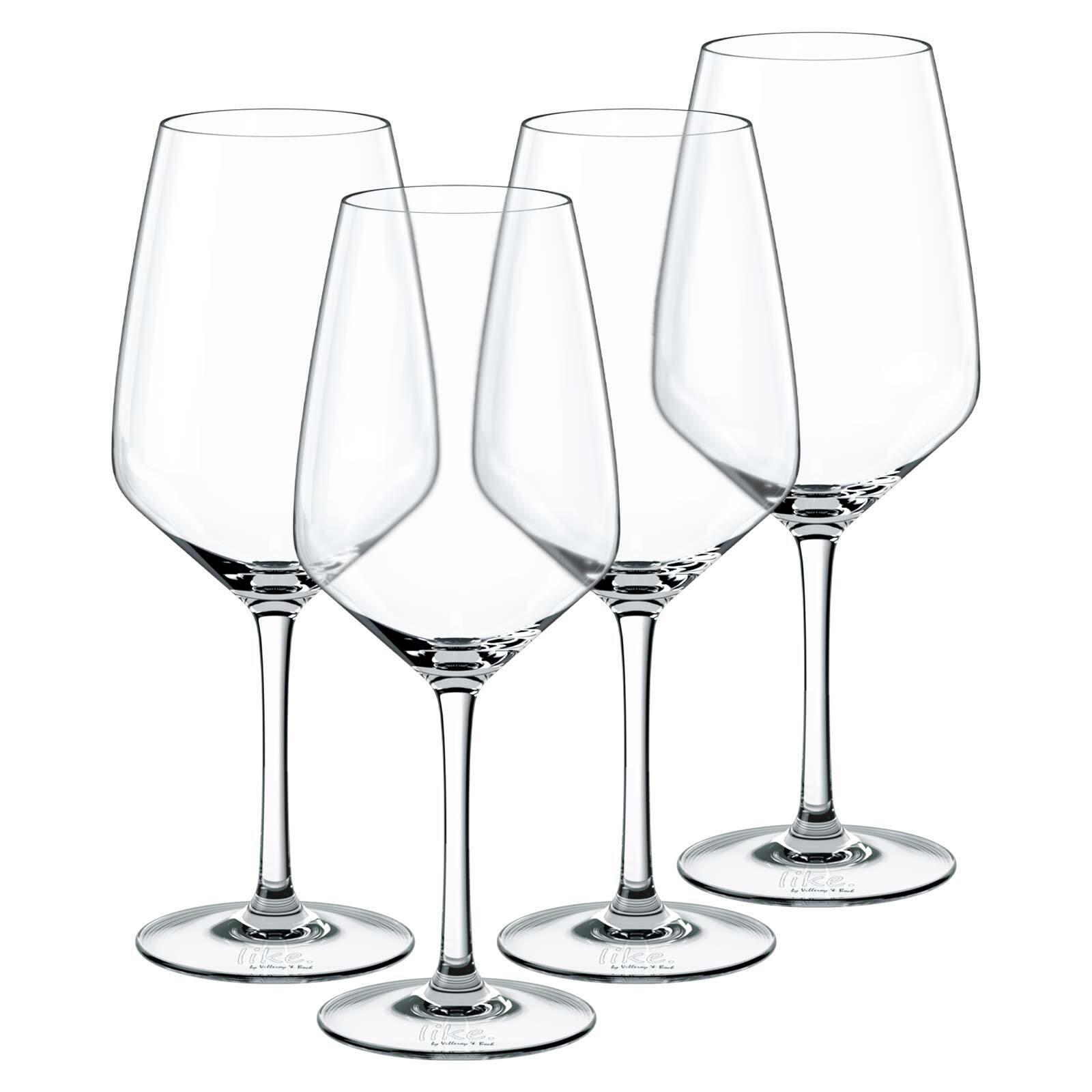 ROTWEINGLÄSER Essential transparent 200 ml 4er Set - Transparent, Glas (0.2L) - like.Villeroy & Boch