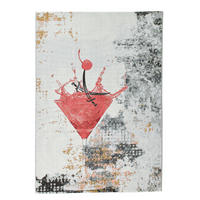 OUTDOORTEPPICH Rantum Beach 100x200 cm - Rot, Textil (100/200cm) - Sansibar SYLT