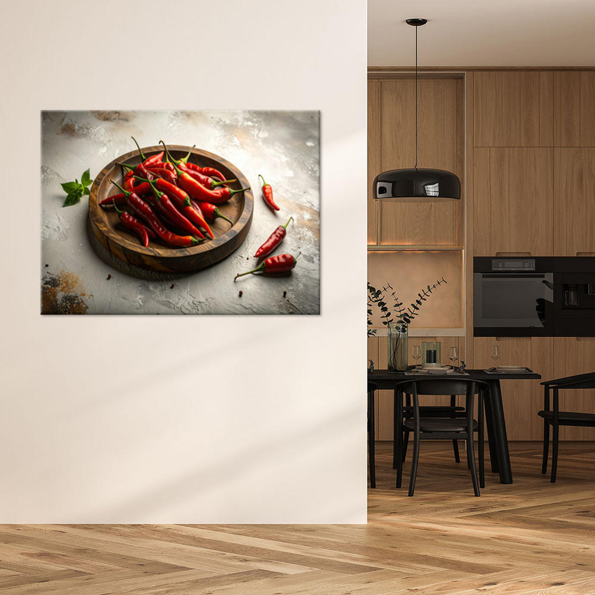 LEINWANDBILD Essen & Trinken 120x80cm - Grau, Textil (120/80cm) - Feeby