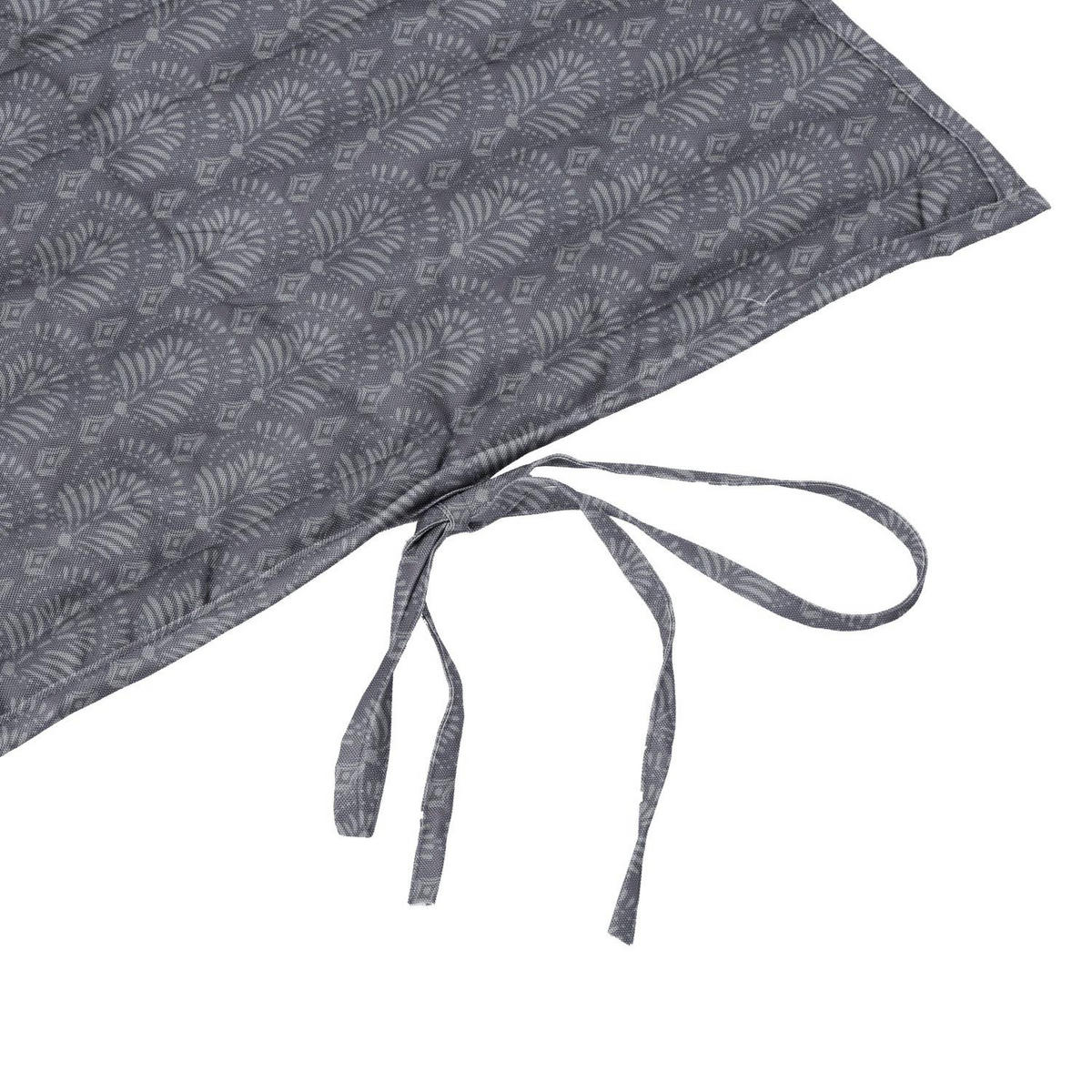 GARTENLIEGENAUFLAGE Adiya 180/60 cm - Grau, Textil (60/1.2/180cm)