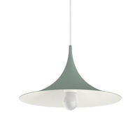 HÄNGELEUCHTE Louie - Grün, Metall (33/33/16cm) - Lumicom