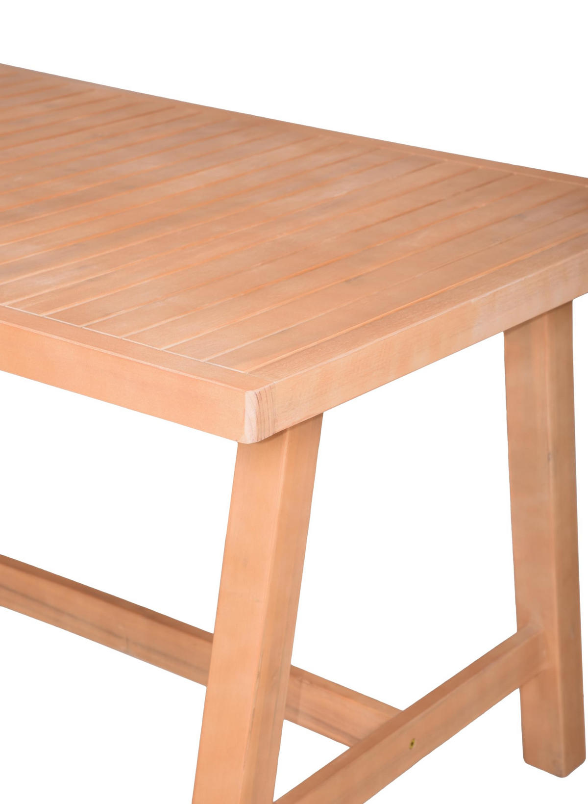 GARTENTISCH Oxford Terrassentisch - Braun, Holz (150/85/75cm) - DELUKE