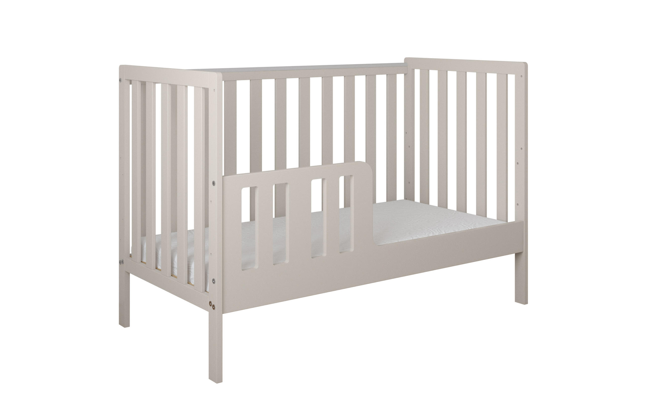 BABYBETT Lio - Beige, Holzwerkstoff (60/120cm) - kiki design