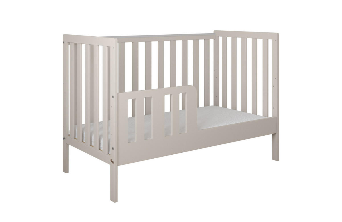 BABYBETT Lio - Beige, Holzwerkstoff (60/120cm) - kiki design