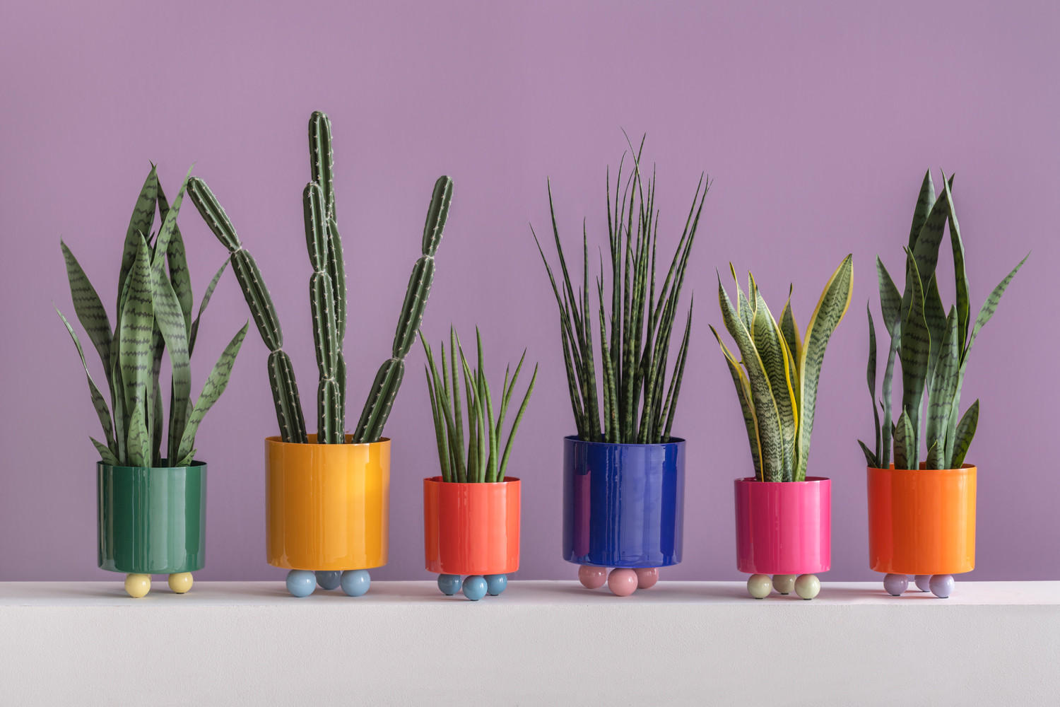 BLUMENTOPF Double Funky Blau 20/20/26 cm - Blau, Metall (26cm) - Present Time