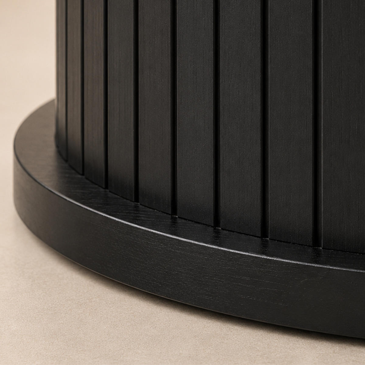 COUCHTISCH Schwarz 70/70/40 cm - Schwarz, Holzwerkstoff (70/70/40cm) - SCAVA