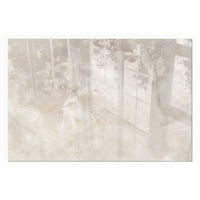 GLASPLATTE für Kamin 120x80 cm - Creme, Glas (120/80/0.4cm) - TULUP