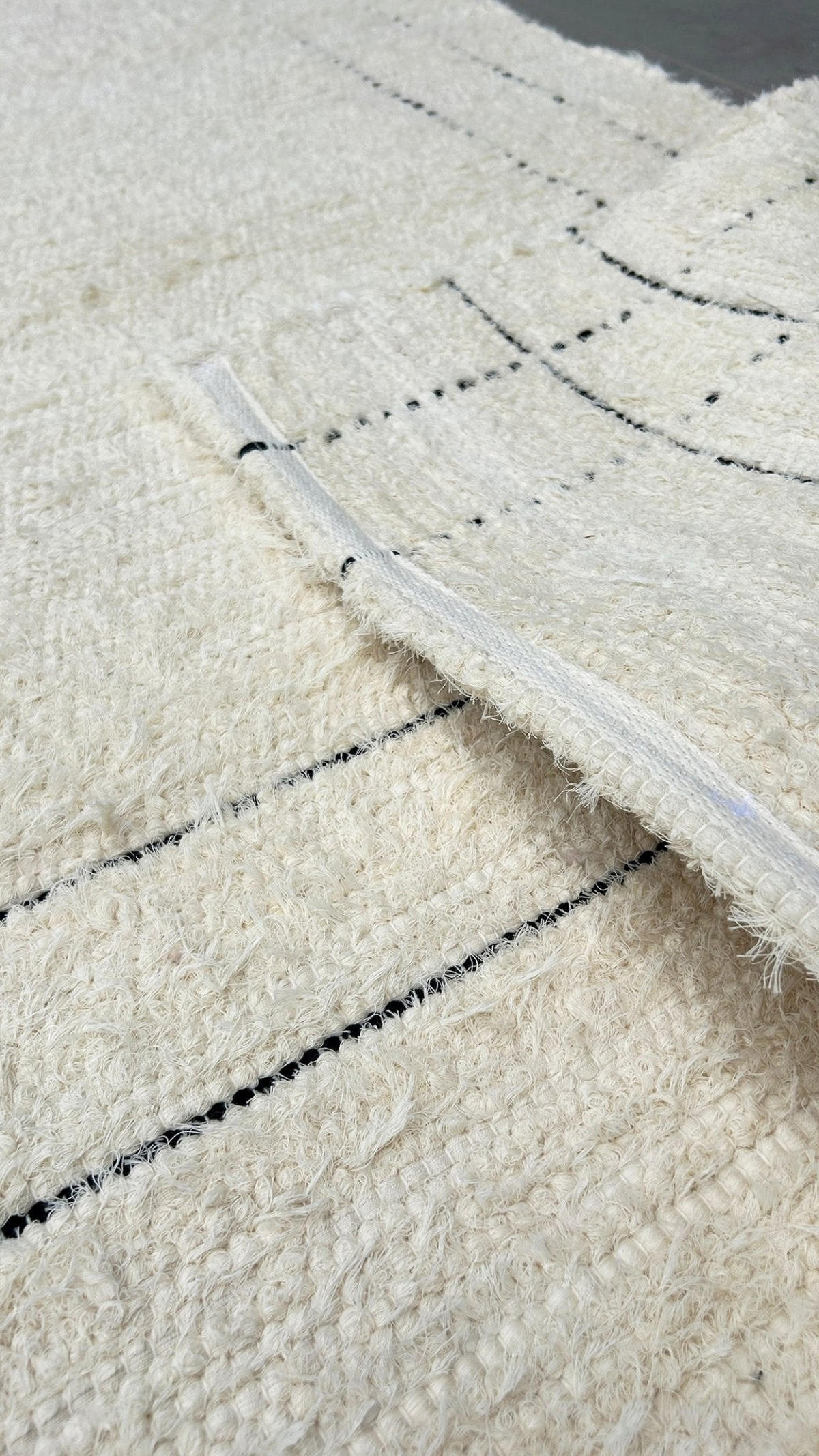 TEPPICH aus recycelter Baumwolle handgewebt beige - Beige, Naturmaterialien (120/170cm) - AFK Living