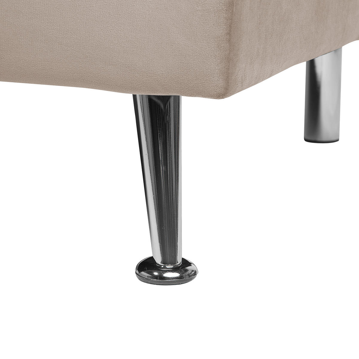 3-SITZER-SCHLAFSOFA Polyester Beige Hasle - Beige, Textil (168/75/88cm) - Beliani
