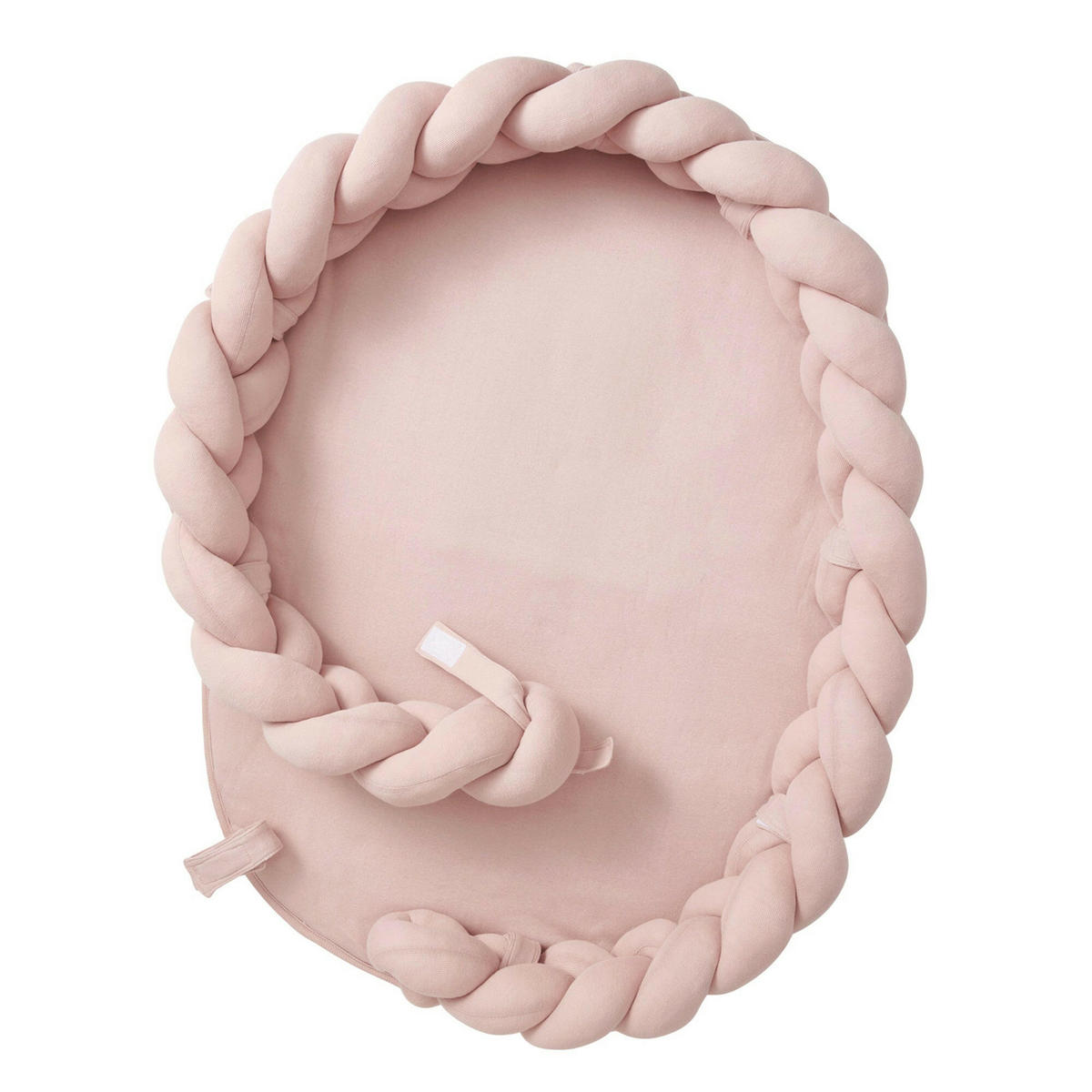 BABYNEST geflochten Rosa - Rosa, Textil (60/90cm) - nordic coast company