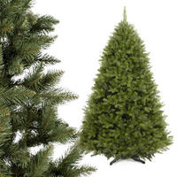 KADAX Künstlicher Weihnachtsbaum Fichte 220 cm Naturkaukasisch - Grün, Holz/Kunststoff (220cm) - KADAX