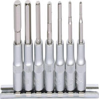 KS TOOLS 3/8" Bit-Stecknuss-Satz Innensechskant, 7-tlg ( 911.3945 ) - Multicolor, Kunststoff (169/83/28cm) - KS Tools