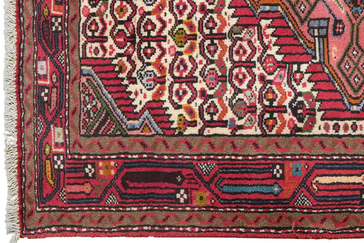TEPPICH Assadabad Mehrfarbig 120/80 cm Schurwolle - Multicolor, Textil (80/120cm) - Looma