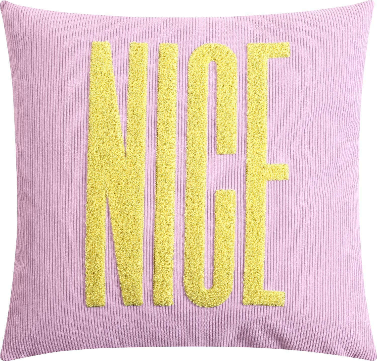 KISSENHÜLLE PIXIE Cordstoff - Lila, Textil (45/45cm) - Magma Heimtexx