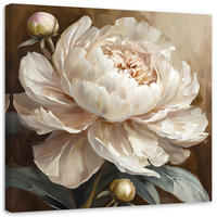 KUNSTDRUCK Beige 40/40 cm - Beige, Textil (40/40cm) - KUNSTLOFT