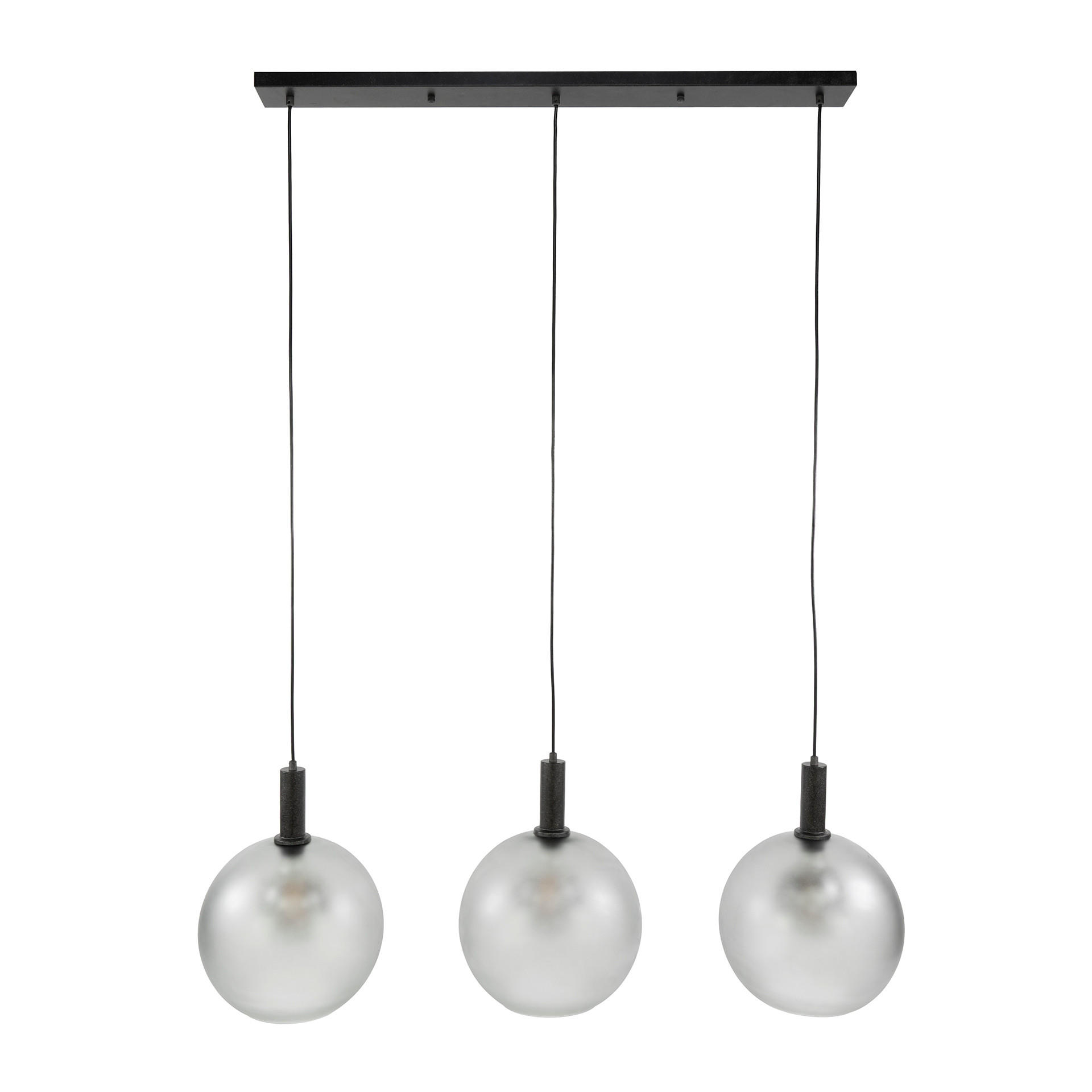 HÄNGELEUCHTE Bubble Grau 27/110/150 cm - Grau, Glas (27/110/150cm) - Hoyz Collection