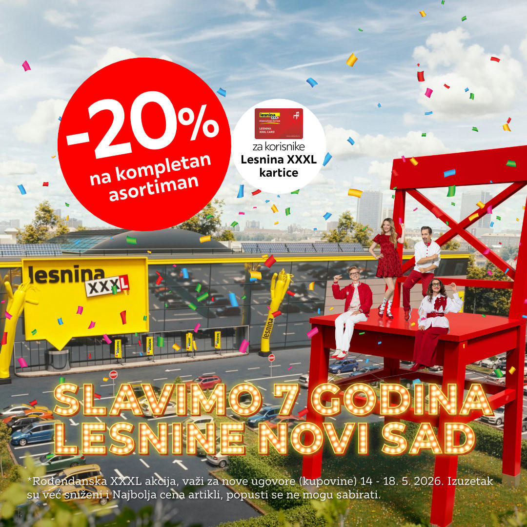20% popusta na sve